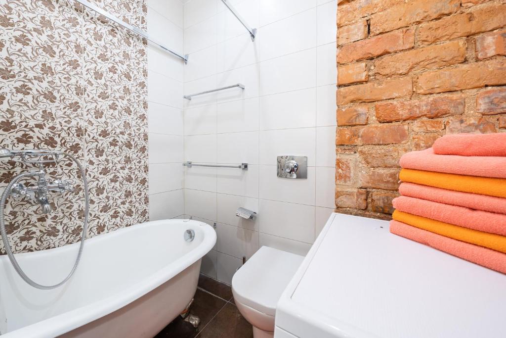 Koupelna v ubytování Videviku Villa Apartments