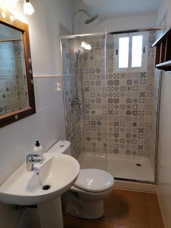 Kúpeľňa v ubytovaní VILLA LOS ARCOS