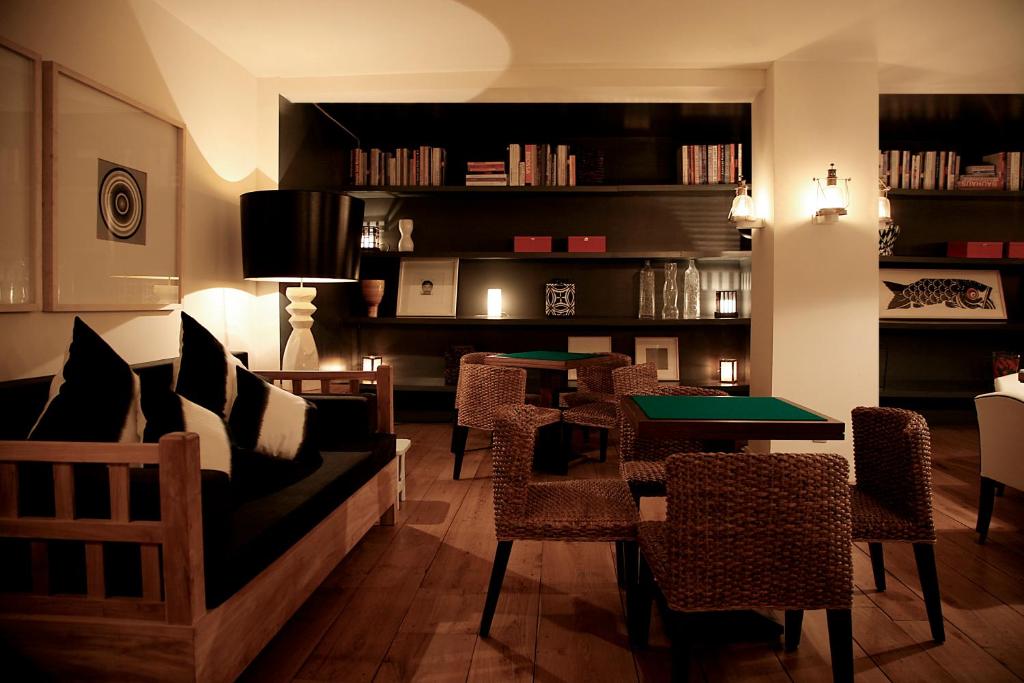 Posezení v ubytování Hotel Trias