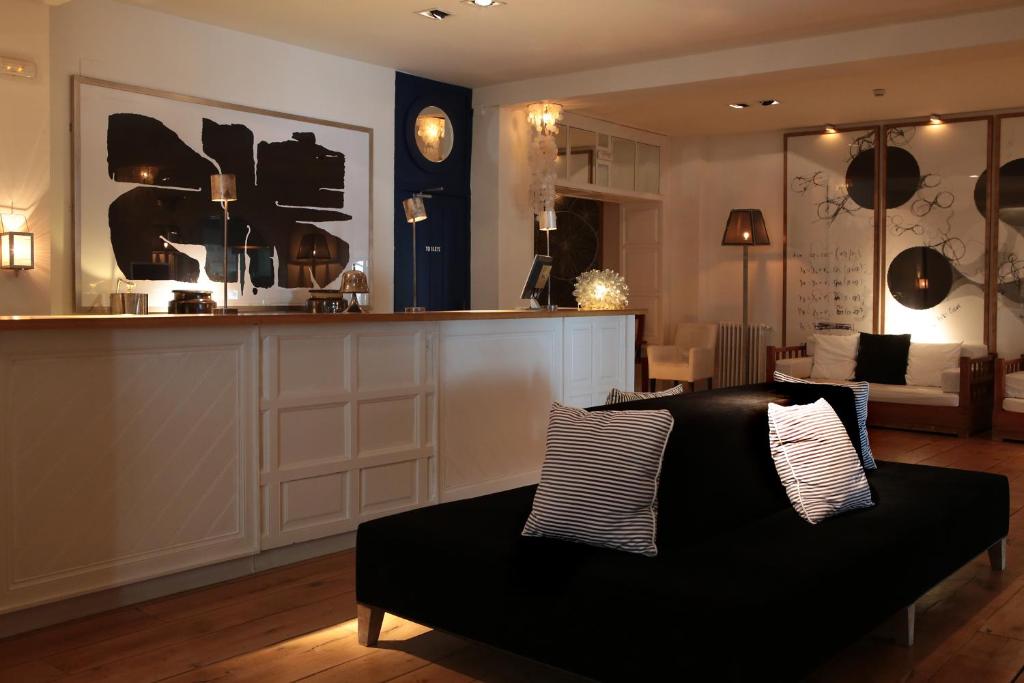 Posezení v ubytování Hotel Trias