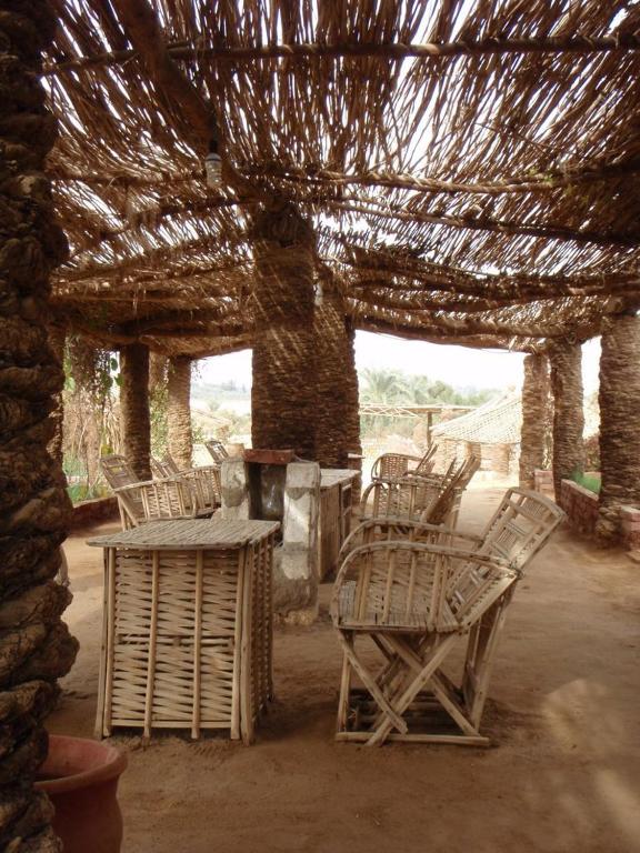 Patio nebo venkovní prostory v ubytování Badry Sahara Camp