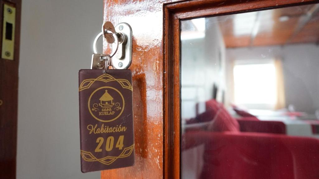 Certifikát, hodnocení, plakát nebo jiný dokument vystavený v ubytování Casa Kuelap Hostal