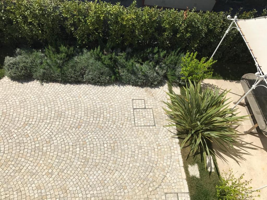 A garden outside Home by Massi