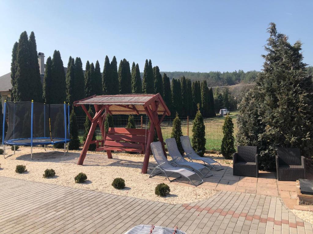 Herní místnost nebo prostor pro děti v ubytování Róma Apartmanház