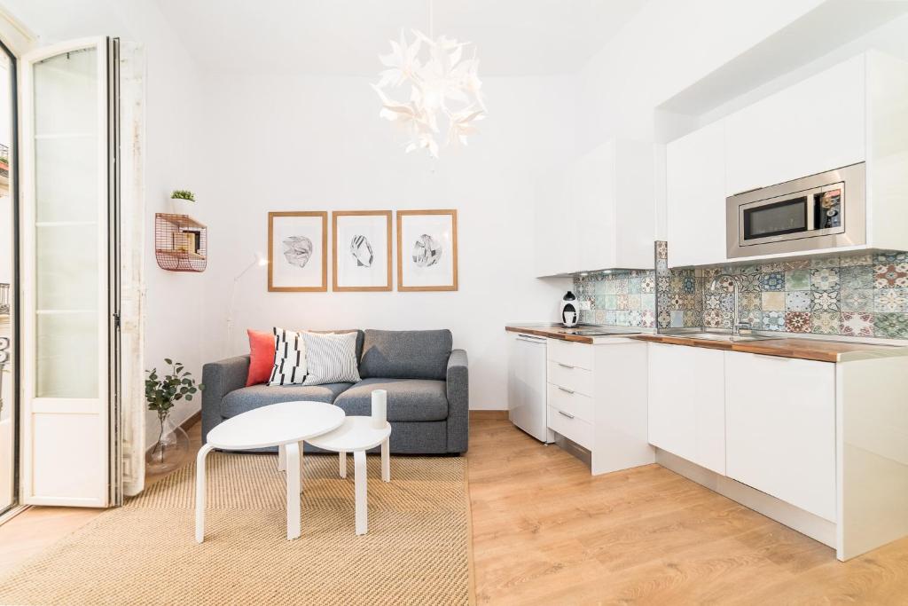Kuchyň nebo kuchyňský kout v ubytování Suite Homes Uncibay Square