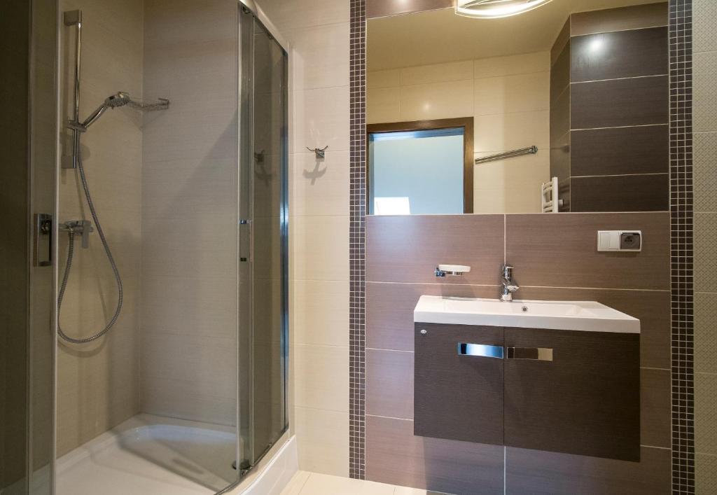 Kúpeľňa v ubytovaní Prestige Apartamenty Stara Polana & SPA2