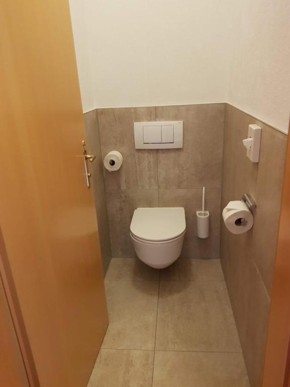 Koupelna v ubytování Familiengasthof Maier
