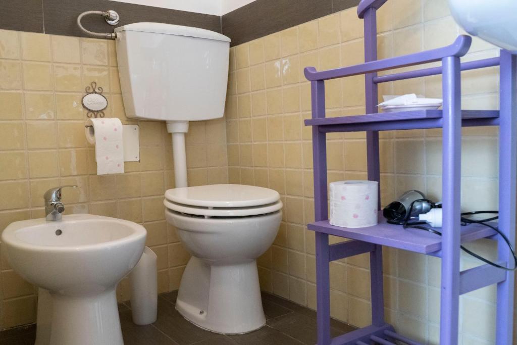 Ванная комната в Villa Lina Bed&Breakfast
