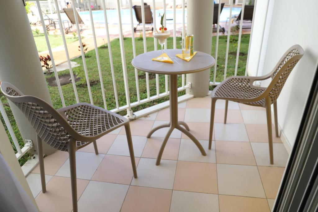 Balkón nebo terasa v ubytování Hôtel Saint-Georges
