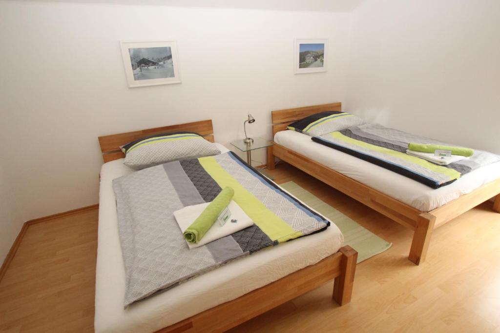 Postel nebo postele na pokoji v ubytování HH-Apartments