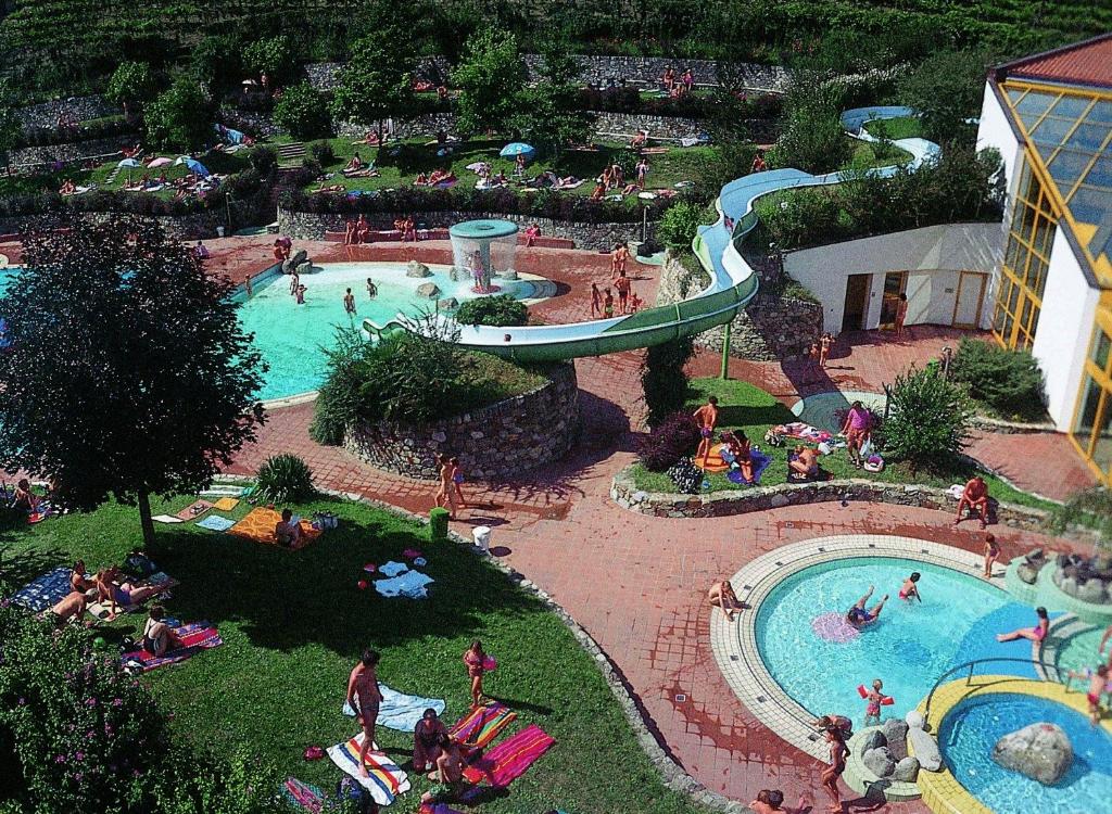 Bazén v ubytování Pension Linserhof nebo v jeho okolí