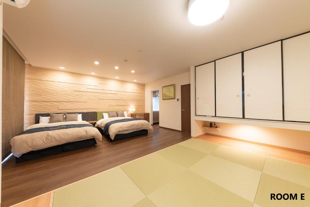Postel nebo postele na pokoji v ubytování VILLA HAKONE STAGE