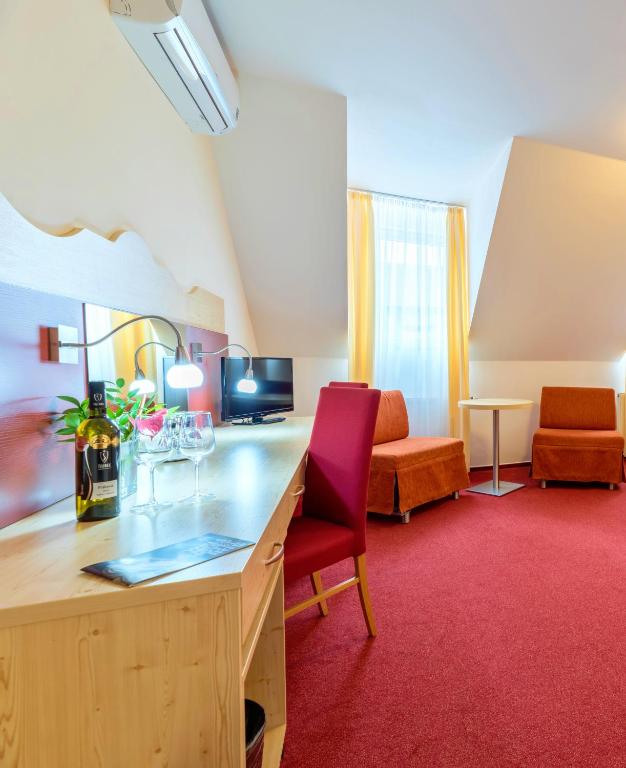 Posezení v ubytování Wellness Hotel IRIS