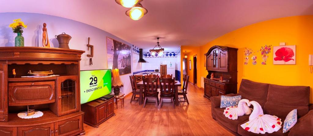 Posezení v ubytování Casa Rural Del Valle Obeso
