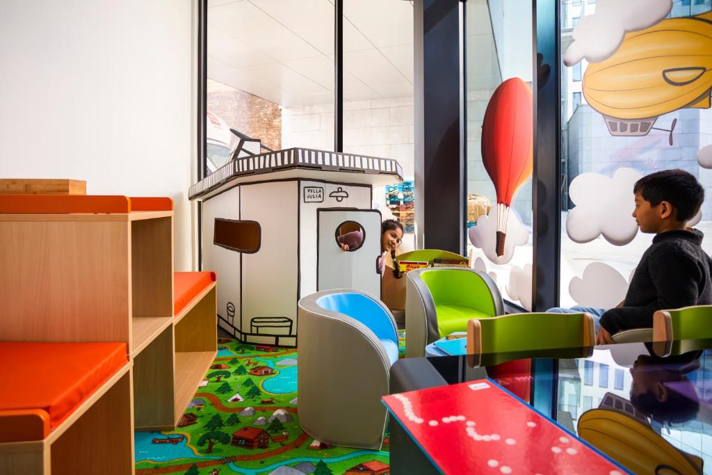 Laste klubi majutusasutuses ibis Styles Liege Guillemins