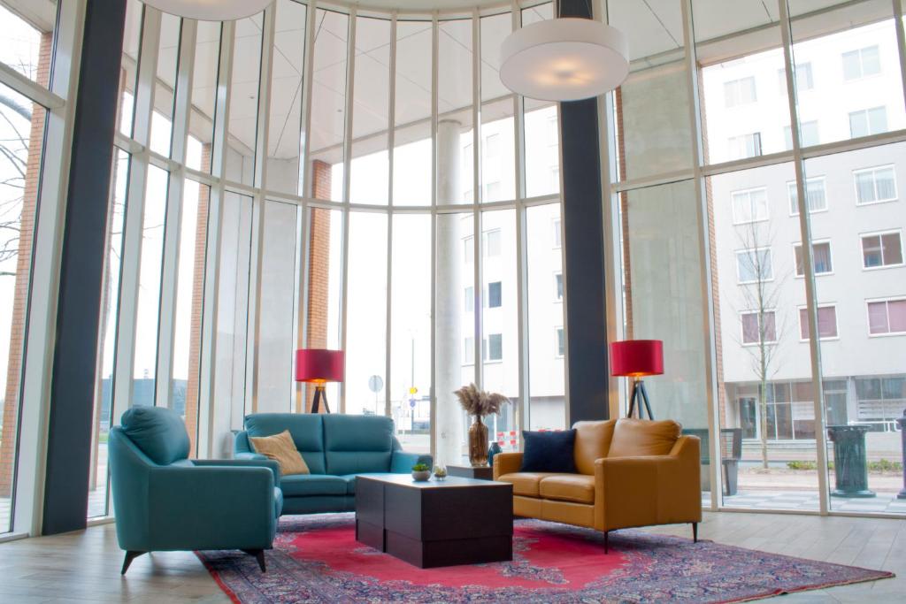 Posezení v ubytování Bastion Hotel Arnhem
