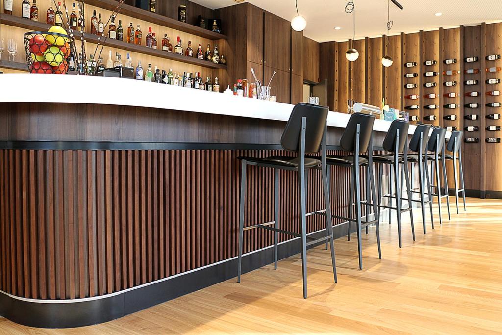 Lounge oder Bar in der Unterkunft GINN City and Lounge Ravensburg