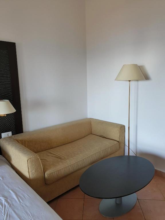 Posezení v ubytování Family Bungalow Pineta
