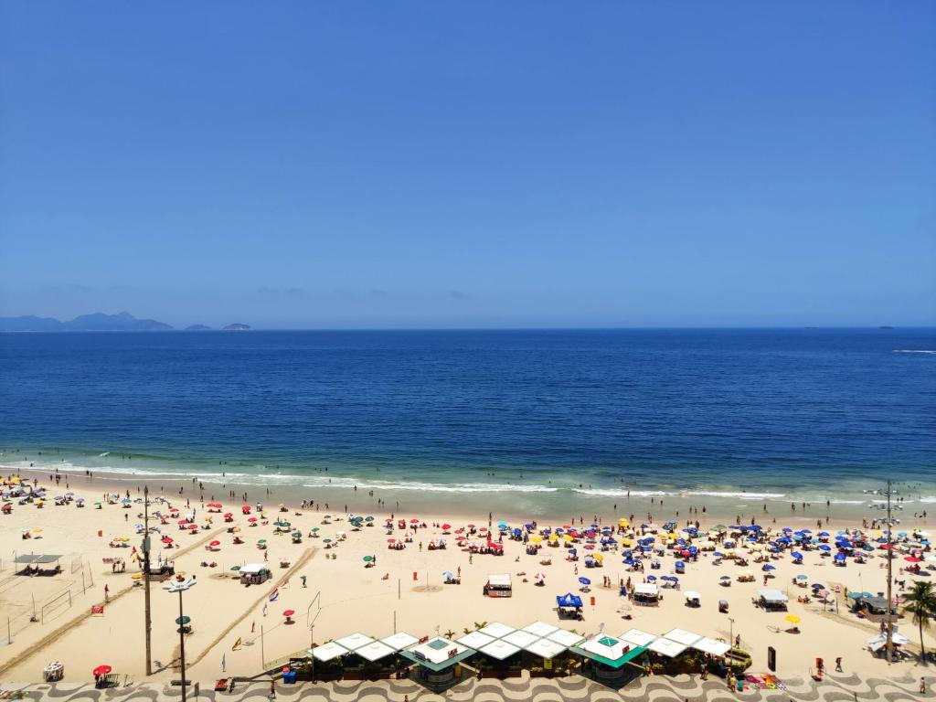  Studio na Praia de Copa Vista Total TC1202