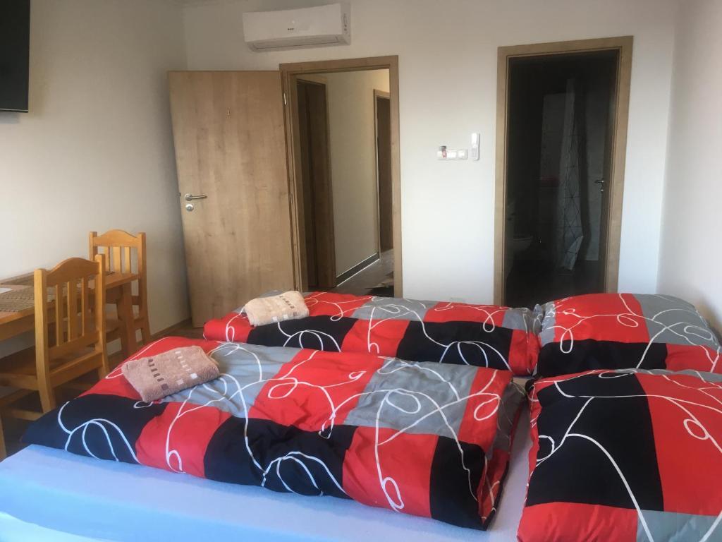 Posteľ alebo postele v izbe v ubytovaní Ubytování Pod Mezu