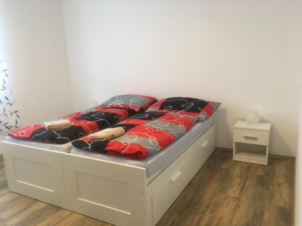 Posteľ alebo postele v izbe v ubytovaní Ubytování Pod Mezu
