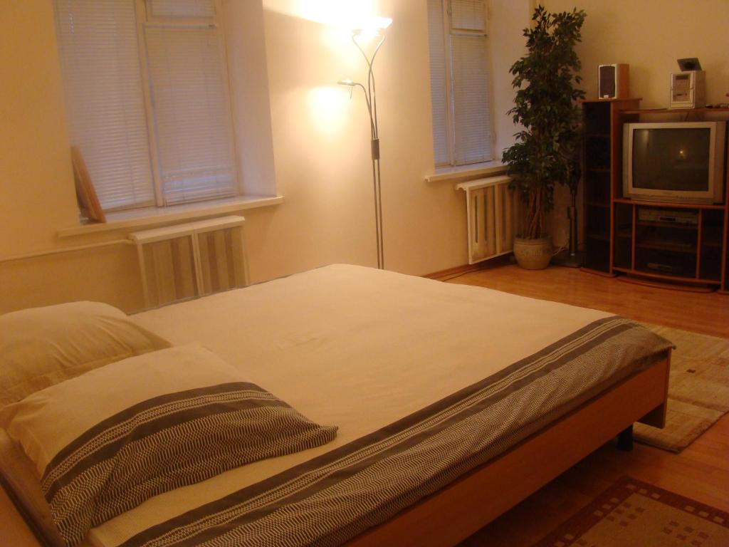 Krevet ili kreveti u jedinici u objektu Alex Apartments on Puskinskaya-Chikalenko new name