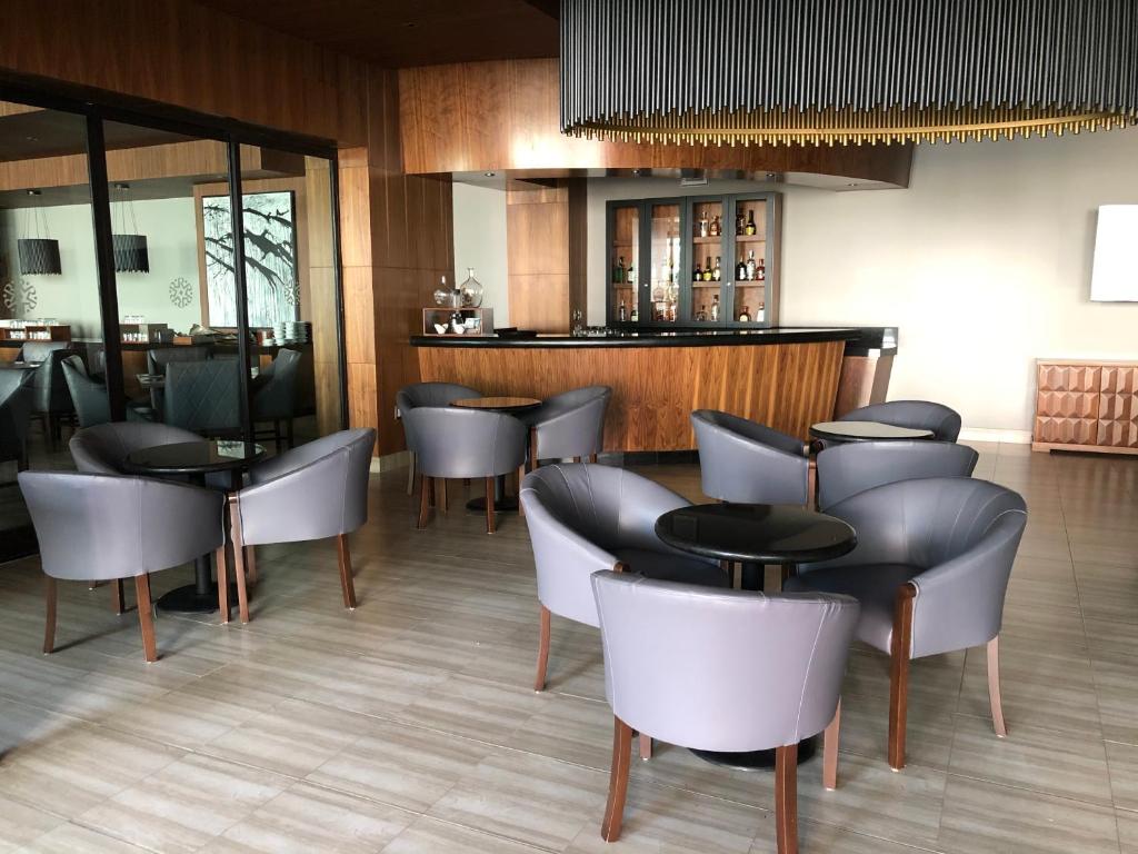 Posezení v ubytování Hotel Real de Minas Bajio