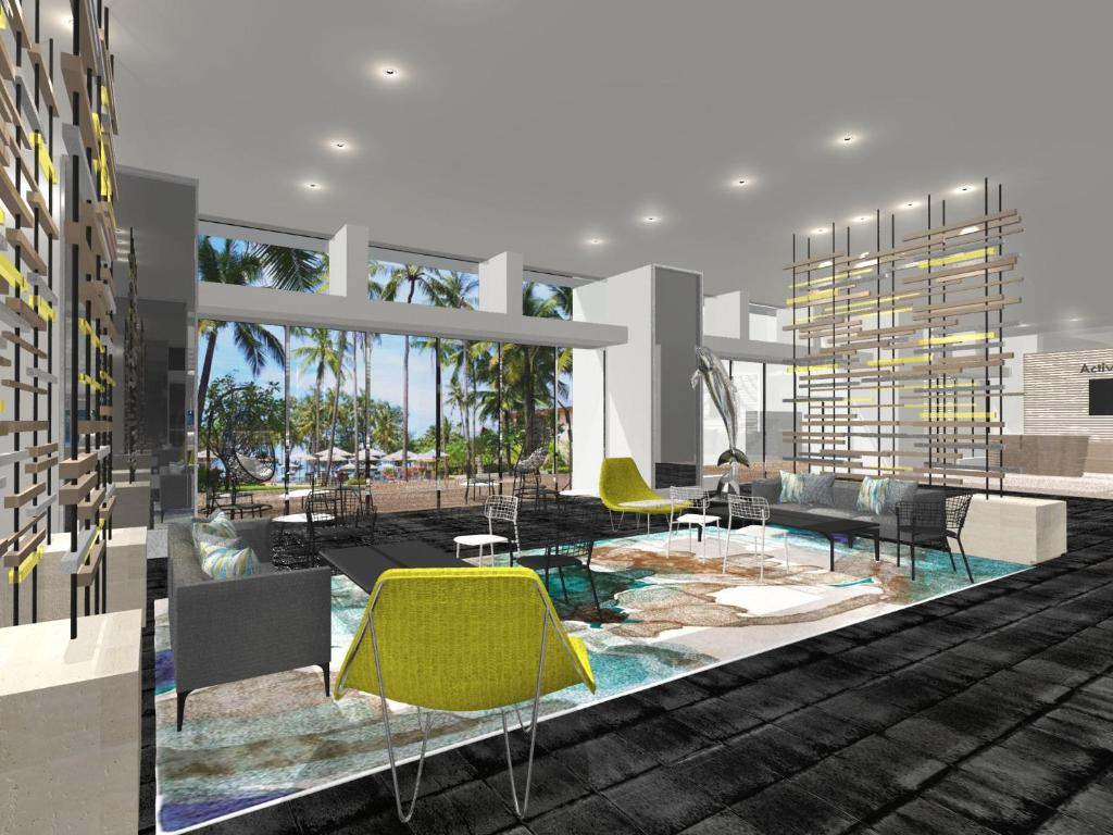Posezení v ubytování Renaissance Okinawa Resort
