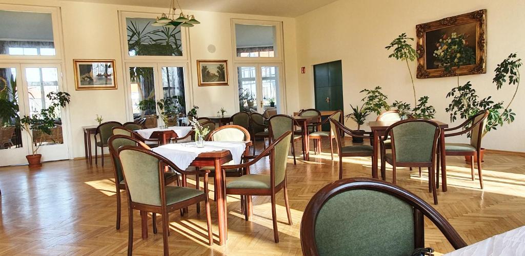 Posezení v ubytování Hotel Zittauer Hütte