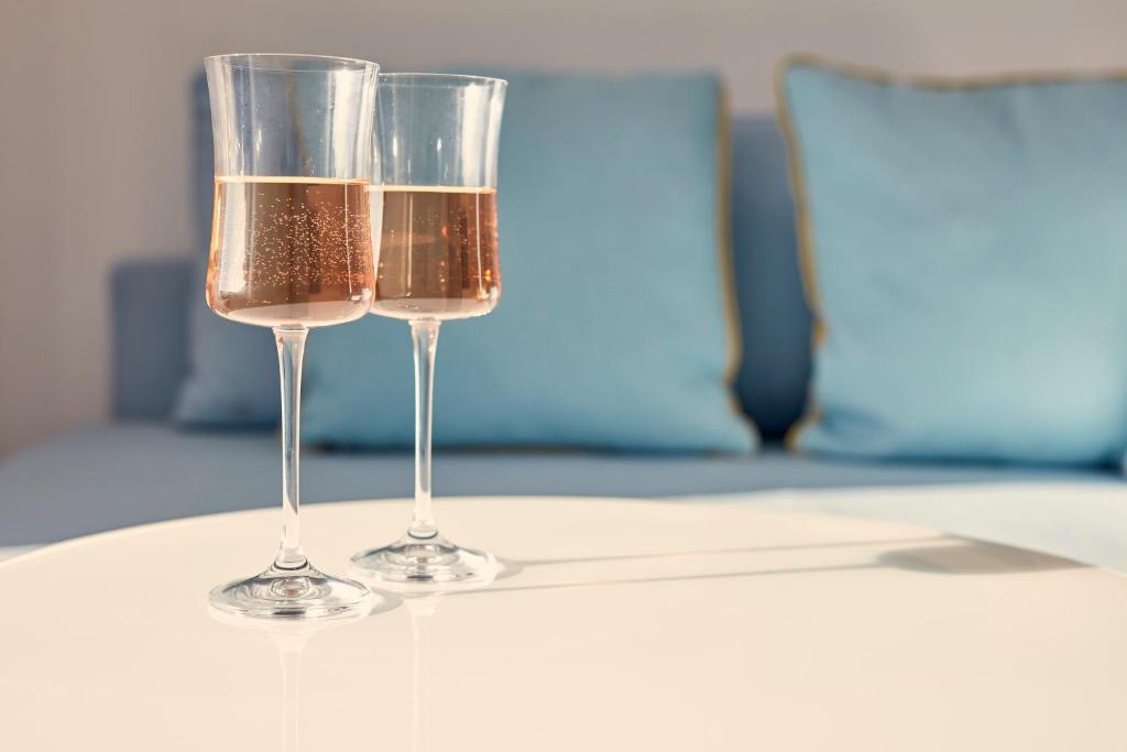 Nápoje v ubytovaní Myconian Korali Relais & Chateaux