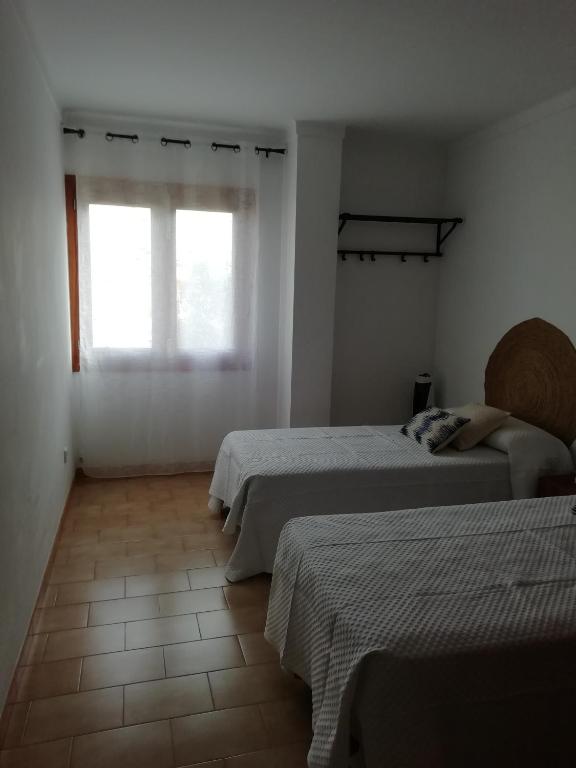 Postel nebo postele na pokoji v ubytování Gerret