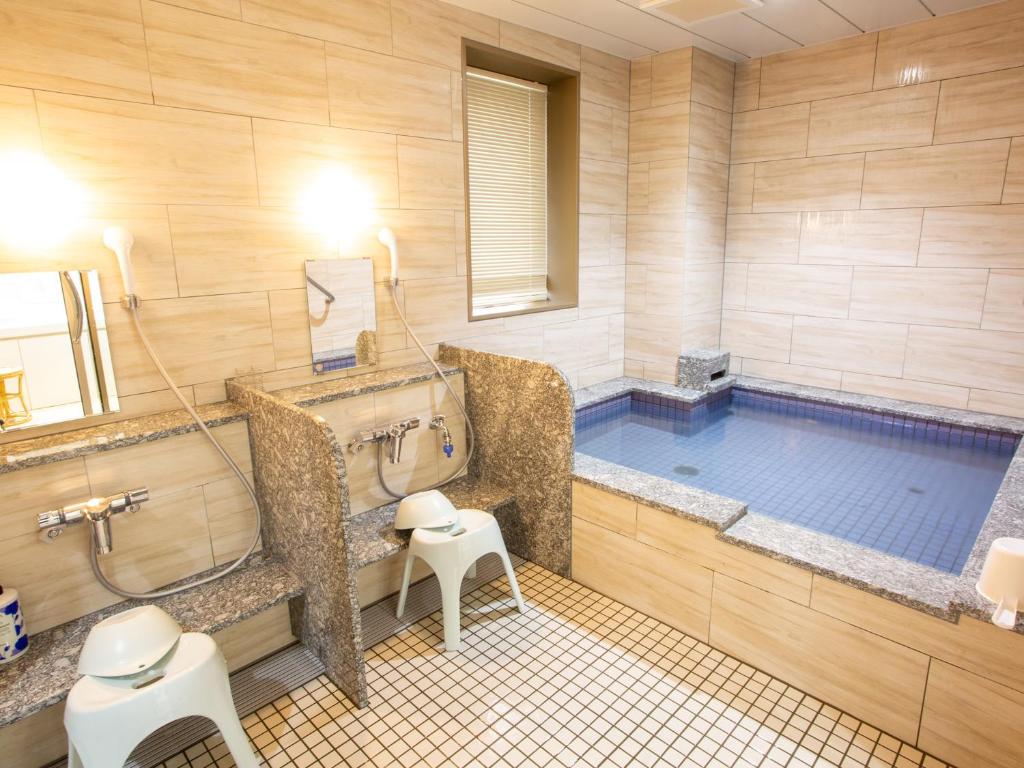 Koupelna v ubytování Kuretake Inn Ogaki Ekimae