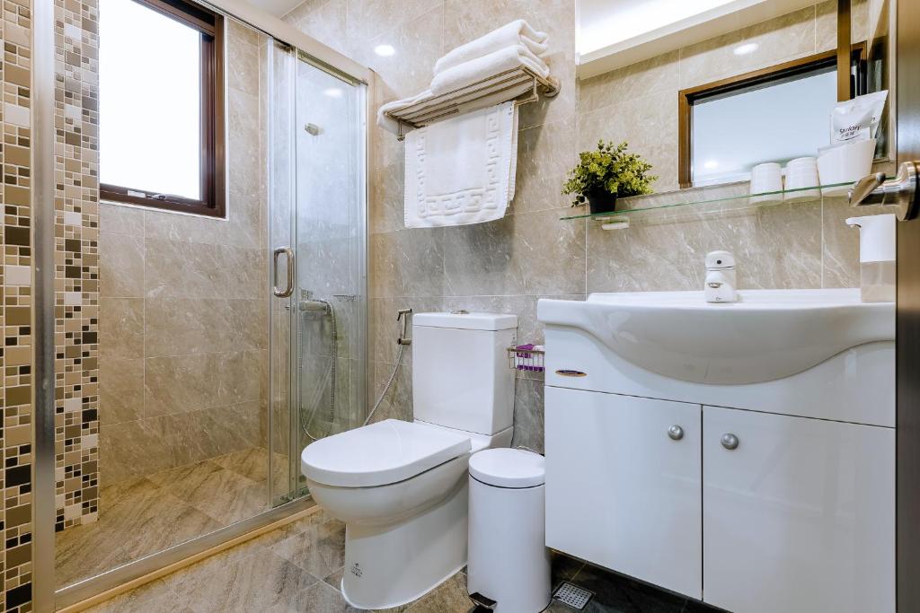Ένα μπάνιο στο ChingTian YunShe Homestay