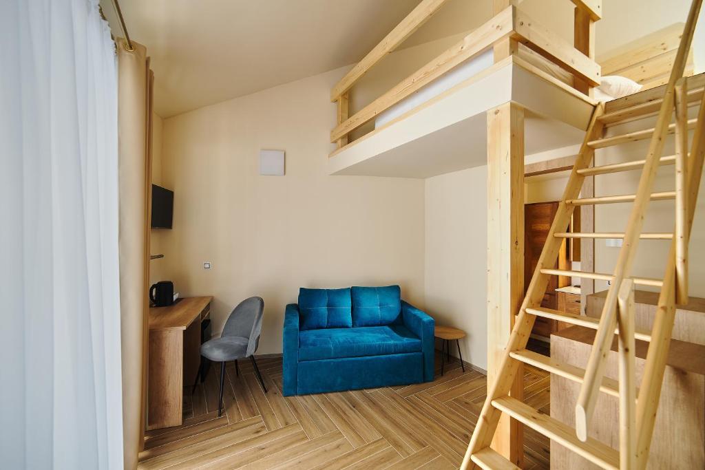 Posezení v ubytování Hotel Dymník