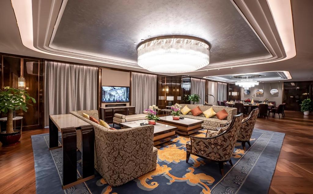 Posezení v ubytování Vignette Collection Haikou Yatter Hotel by IHG
