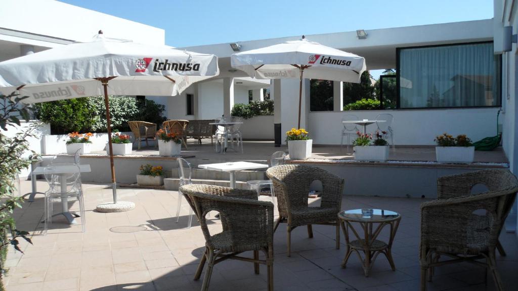 Restaurace v ubytování Hotel Ambrosio La Corte