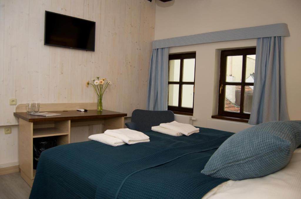 U Medvidku-Brewery Hotel - Resim 27