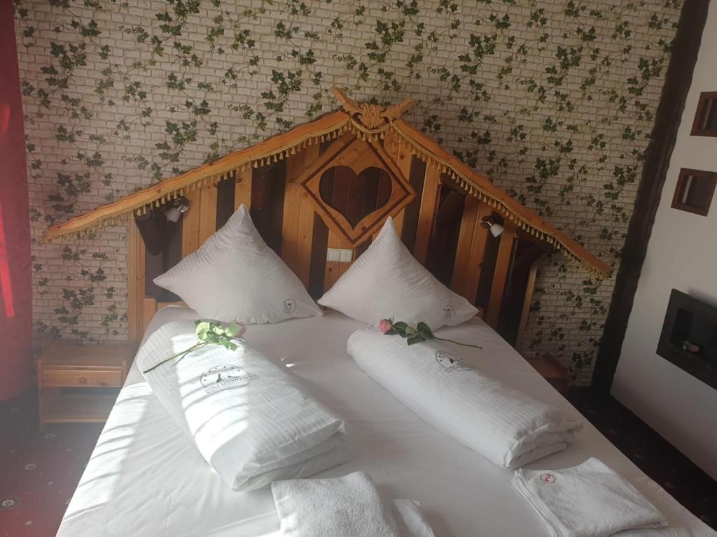 Posteľ alebo postele v izbe v ubytovaní Wisła Mountain SPA