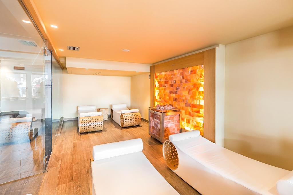 Posezení v ubytování Hotel Cristiania