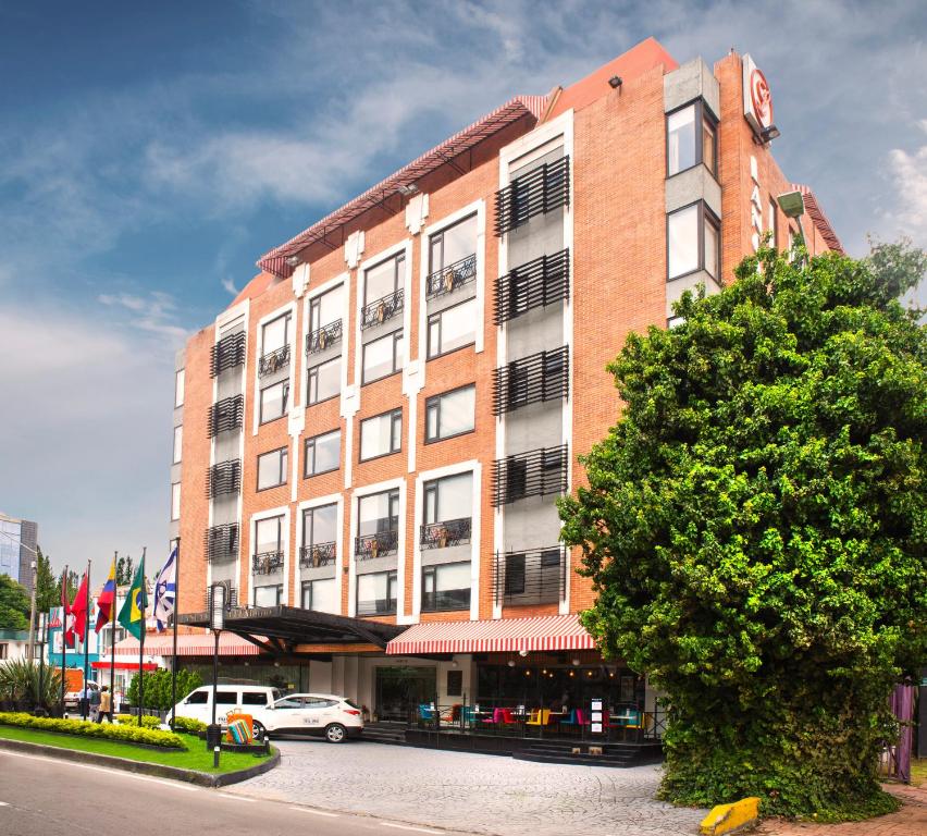 Budova, kde se hotel nachází