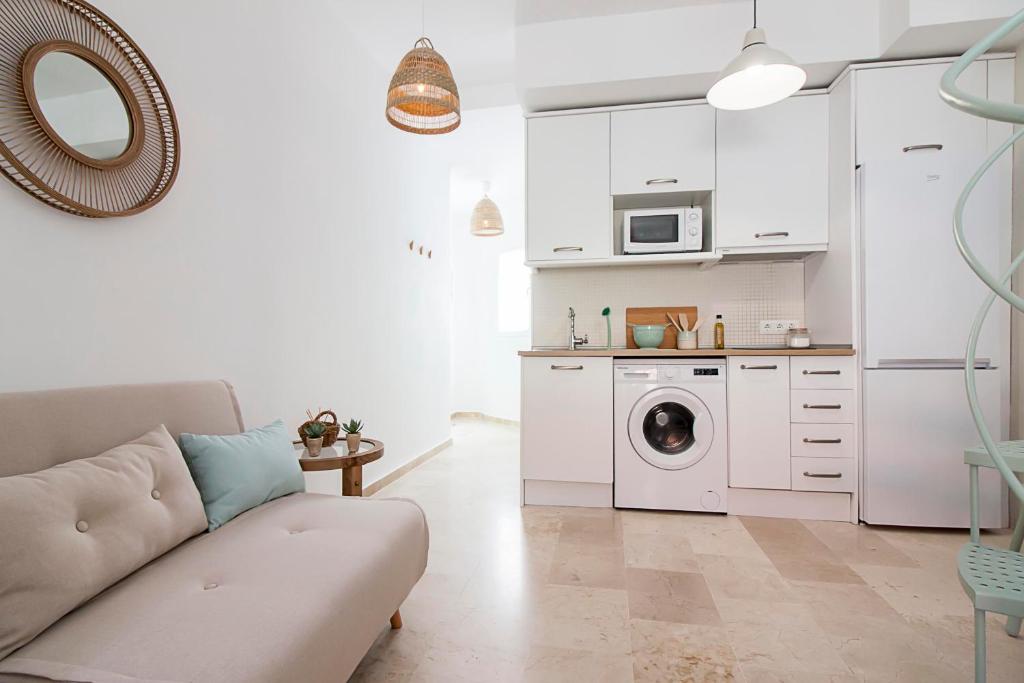 Kuchyňa alebo kuchynka v ubytovaní Cervantes FreshApartments