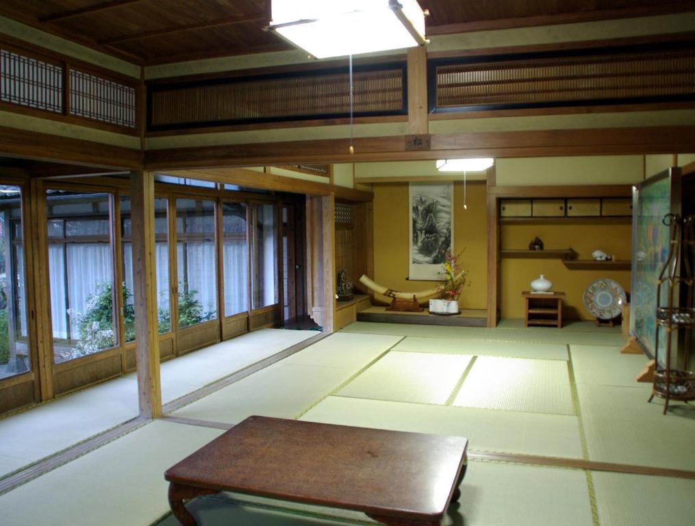 Posezení v ubytování Ryokan Koyokan