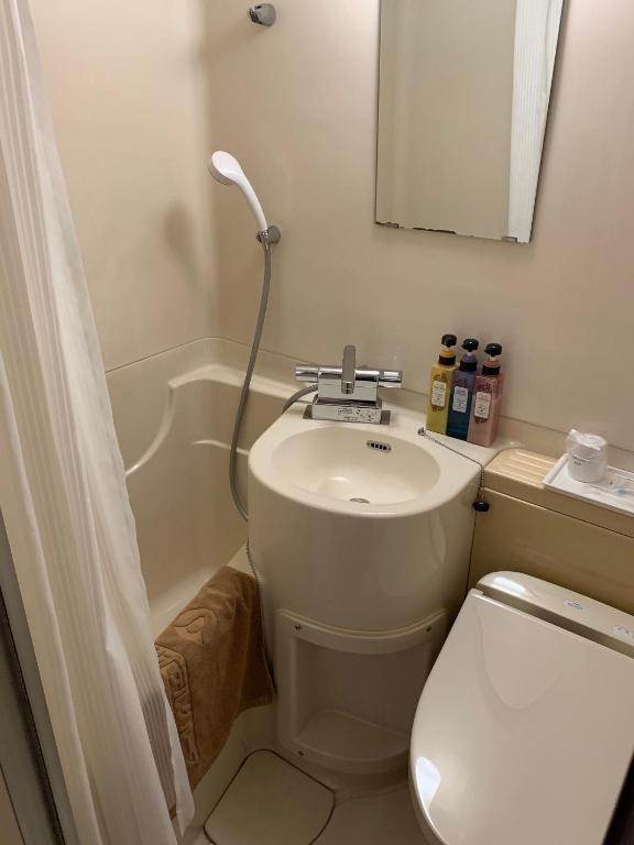 Koupelna v ubytování Matsue Urban Hotel