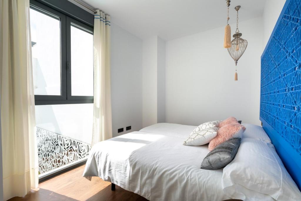 Postel nebo postele na pokoji v ubytování Veoapartment San Lorenzo