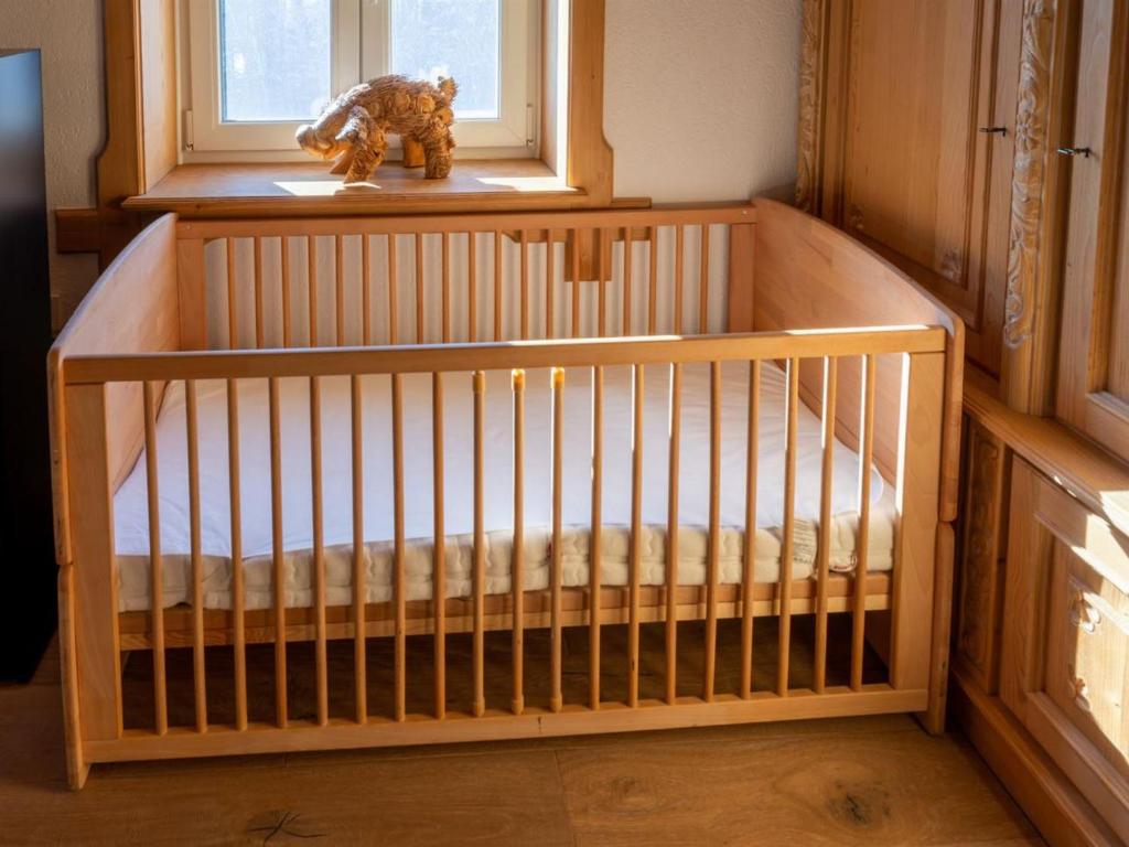 Postel nebo postele na pokoji v ubytování Ferienwohnung Buchenberg