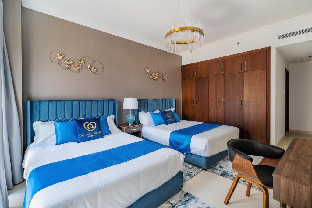 GLOBALSTAY at Palm Jumeirah Beachfront Paradise with Pool and Gym - Appartement D'une Chambre