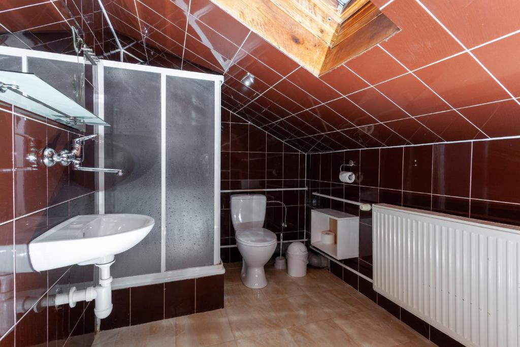 Koupelna v ubytování Goralturist