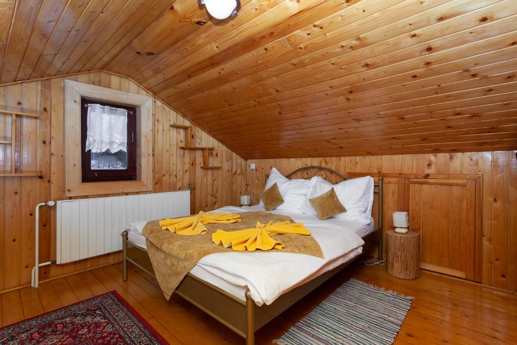 Postel nebo postele na pokoji v ubytování Goralturist