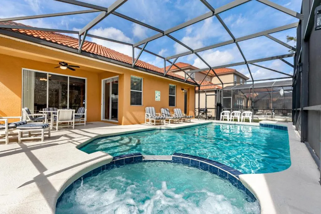 Elderberry Villa, 4 Bed Sunny Pool & Spa Vacation Home, Bella Vida, Kissimmee, Kissimmee, Statele Unite ale Americii