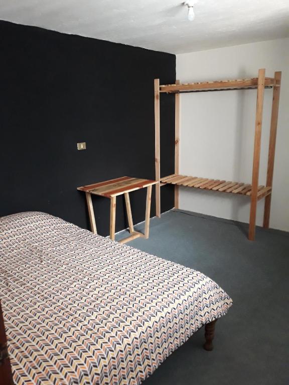 Postel nebo postele na pokoji v ubytování Posada Loreto Xalapa